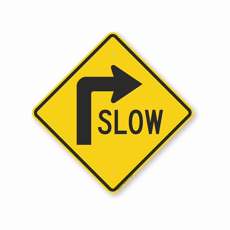 Aluminum Reflective Custom Warning Road Board Caution Safety Traffic Signs
