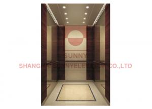 Wholesale Vvvf Control 400kg Load Residential Glass Elevator With Wood Veneer from china suppliers