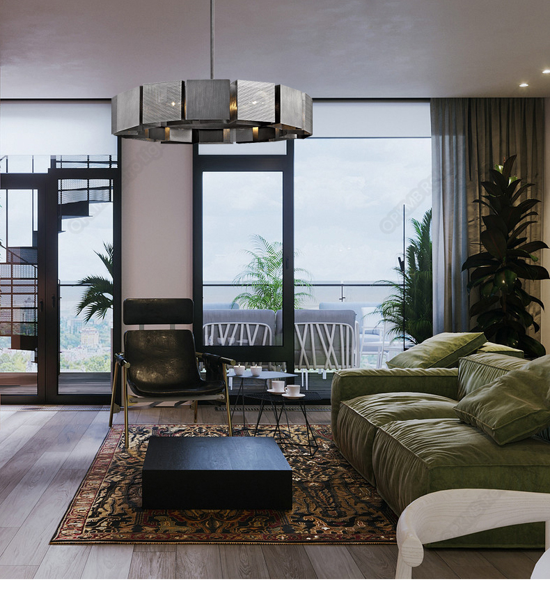 Modern Round Living Room Chandelier lighting Italy Designer Replica Chandelier(WH-MI-452)