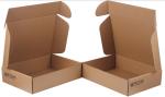 Delivery box double brown simple customized printing factory price
