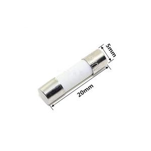 Wholesale 5KA Fast Blow Ceramic Tube Fuses 5.2x20 DC 500V For Amplifier from china suppliers