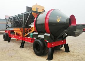 Wholesale Electric Control Mobile Concrete Plant 72s Mixing Circle 1300mm Discharging Height from china suppliers