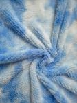 Tie-dye Polyester Fur Static-free OEKO-TEX Quality standard for elegant Dress