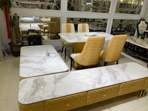 Wholesale No Cracks Marble Top Tea Table , Italian Style Design Quartz Top Coffee Table from china suppliers