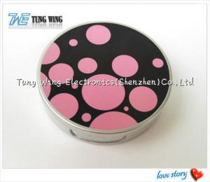 Wholesale Promotional Pocket Makeup Mirror Cosmetic Compact Mirror With Music from china suppliers