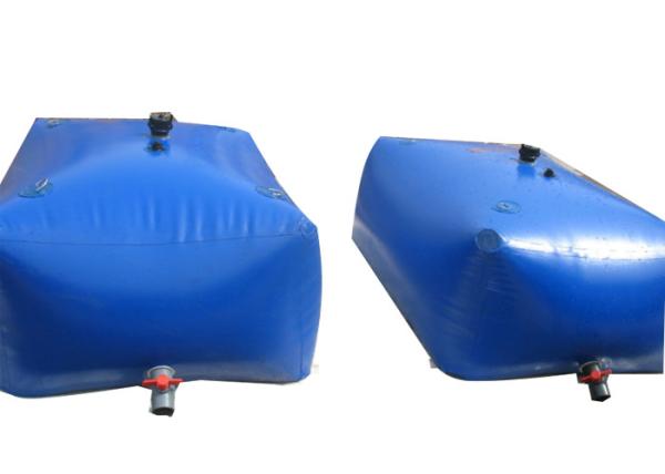 SGS 6000L 0.7mm PVC Tarpaulin Flexible Water Bladder Tanks Water Holding Tank