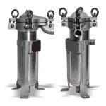 62KG Industrial-Grade 304 Stainless Steel Bag Filter Housing for Solid-Liquid