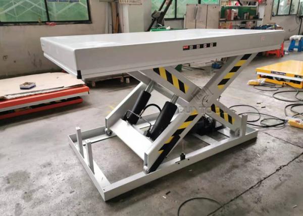 Industrial Stationary Lift Table Automatic Lifting Table For PVC Compounding