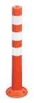 75cm Fluorescent Orange Plastic Parking Bollard Traffic Safety Post