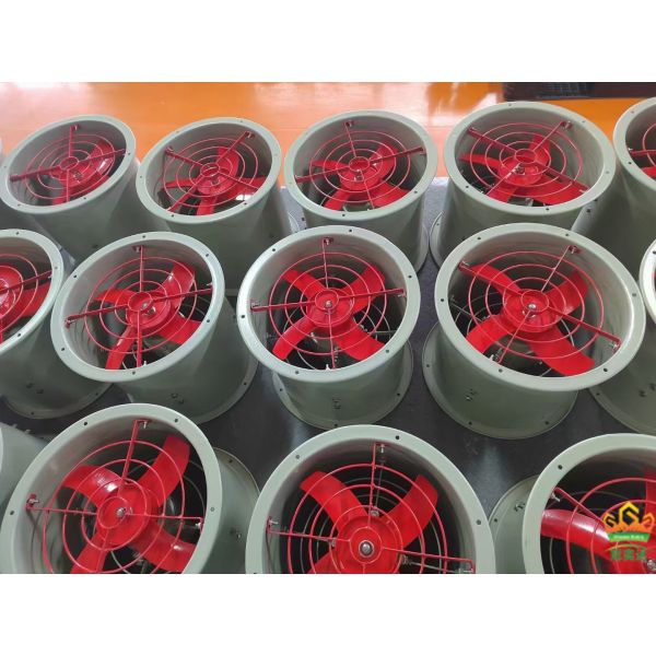 Aluminum Alloy High Flow Rate Ventilation Exhaust 300mm 1450r/m Explosion Proof Fan Axial Flow Fan IP65