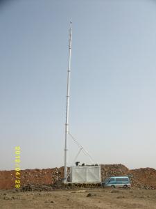 Wholesale Rapid Integration Communication Tower Single Pipe 20 - 32m Hot Dip Galvanized from china suppliers