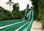 ODM Adult Outdoor Playground Equipment Pool Tube Water Slides Above Ground