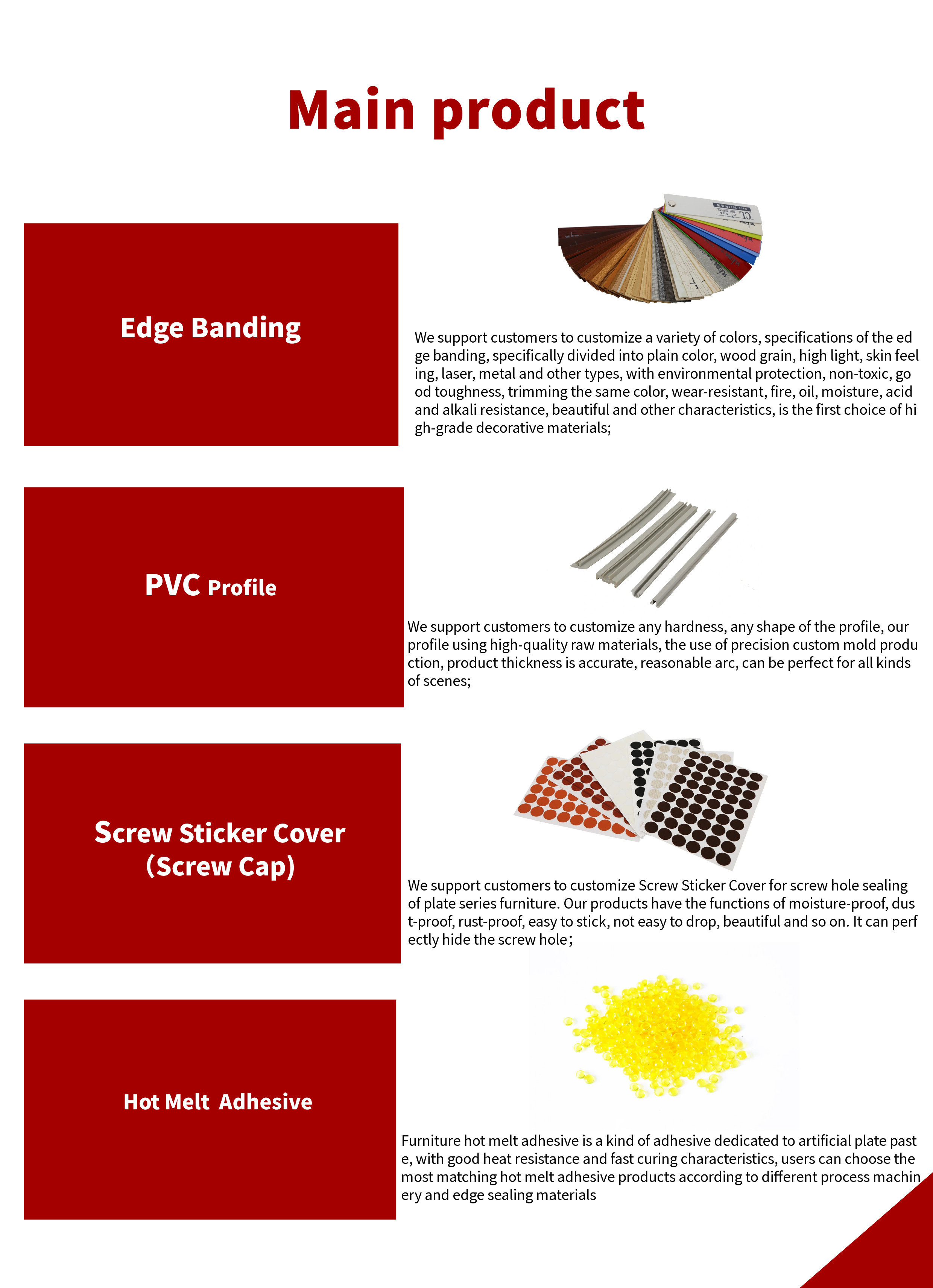 Yueda A0826 Edge Banding：High - Gloss Finish & Durable Quality