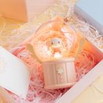 Lovely Toy 360 Degree Rotation Music Box Atmosphere Lamp LED Night Light for
