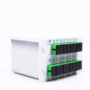 Wholesale Cassette Type 1x16 SC/APC Passive Fiber Splitter from china suppliers