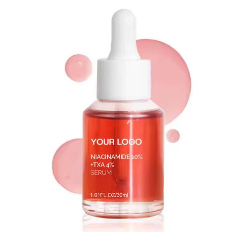 Private Label Niacinamide 10 and Txa 4 Serum Dark Spot Aha Organic Moisturizing