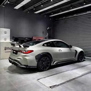 Wholesale For BMW G80 G82 M3 M4 Carbon Fiber Spoiler G80 G82 M3 M4 Upgraded Darwin StyleCarbon Fiber Tail Spoiler from china suppliers