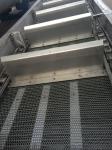 Stainless Steel Wire Mesh Conveyor Belt 55 - 110KW Long Service Life