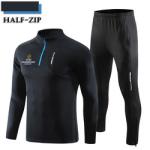 Adult football suit men autumn winter long sleeve running basketball sports coat
