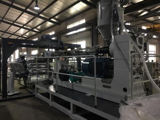 Quality High Impact Resistance PET Sheet Extrusion Line With Exhaust System High Efficiency for sale
