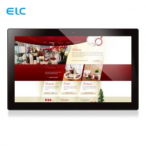 China 250cd/m2 Wall Mounted Digital Signage Capacitive Touch Screen Android Tablets on sale