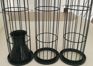 Wholesale Cement Plant Filter Bag Cage Round Style 16/20/24 Vertical Wires 6 Inch Ring Spacing from china suppliers