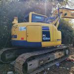 0.44m3 Second Hand Komatsu Pc128us Hydraulic Backhoe Excavator 12 Ton Strong