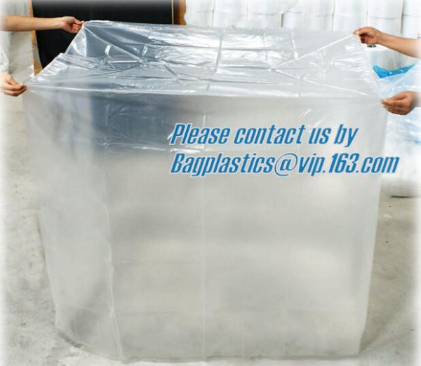 China wholesale pe plastic bag of waterproof pallet covers, Reusable Waterproof