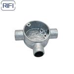 4 Way Electrical Box Fittings BS4568 / BS31 GI Conduit Fittings