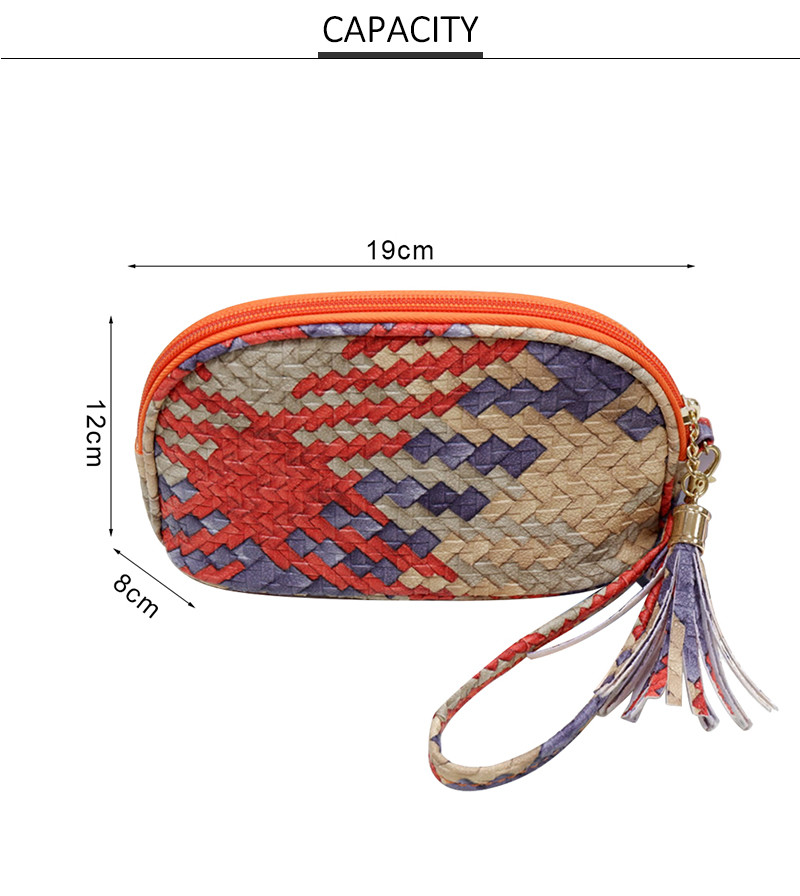 Lightweight Multifunction Zipper PU Cosmetic Bag For Women