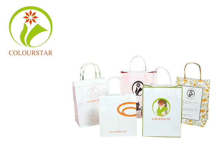 Custom Logo Printed Cheap Eco Recycle Take Away Food Packaging Brown Craft Paper Bag With Handles