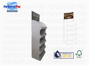 Wholesale Temporary Retail Cardboard POS Display Floor Standing Chocolates Store Shelf from china suppliers