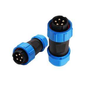 Wholesale SP21 5 Pin Waterproof Electrical Connectors Male Threaded Cable Connector from china suppliers
