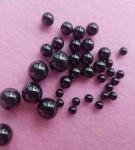 Polished Si3N4 Ceramic Media Balls Lead Ball Mill Media Lightweight