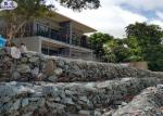 Galvanized Rock Basket Wire Mesh Gabion Stone Cage Corrosion Resistance
