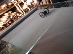 Wholesale Dutch Weave Stainless Steel Wire Mesh Cloth , Ss Wire Cloth 2 - 3500 Mesh from china suppliers