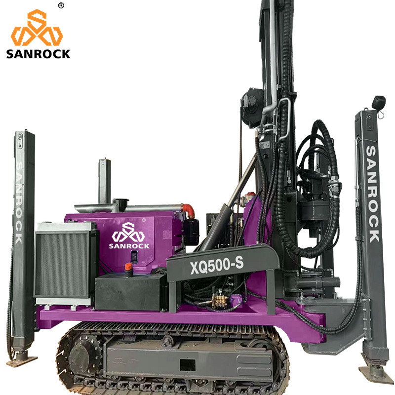 High Efficiency Water Well Drilling Rig Hydraulic Borehole Water Well Drilling Machine
