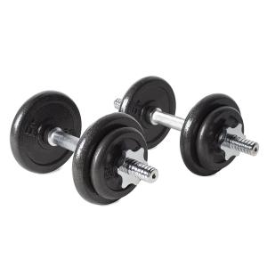 Wholesale Adjustable Black Cast Iron Dumbbell Set from china suppliers