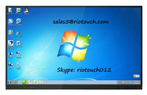 Wholesale Dual system 50 55 65 70 75 84 inch writing led android tv all in one For exhibition from china suppliers
