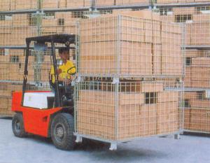 Wholesale Collapsible Wire Storage Cages 300kg To 1500kg Loading Capacity from china suppliers