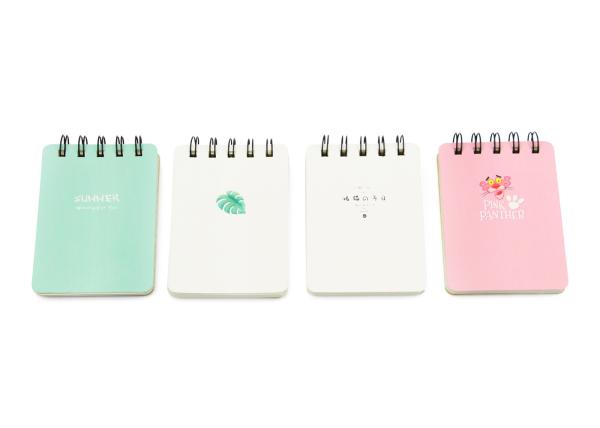 Quality Create Your Own Custom Printed Spiral Bound Notebooks Promotional Gift for sale
