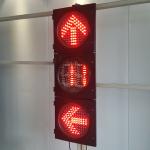 300MM 3-Aspect Flip Door 2 Phase Arrow Ball Countdown Timer Road Traffic Light