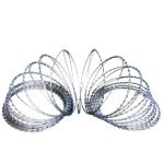 Rope Mesh Galvanized Steel Wire Anti Climb Razor Barbed Wire Concertina Double