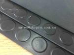 Safety Black Flooring Non Slip Rubber Matting Goat Mattress , Long Life Span