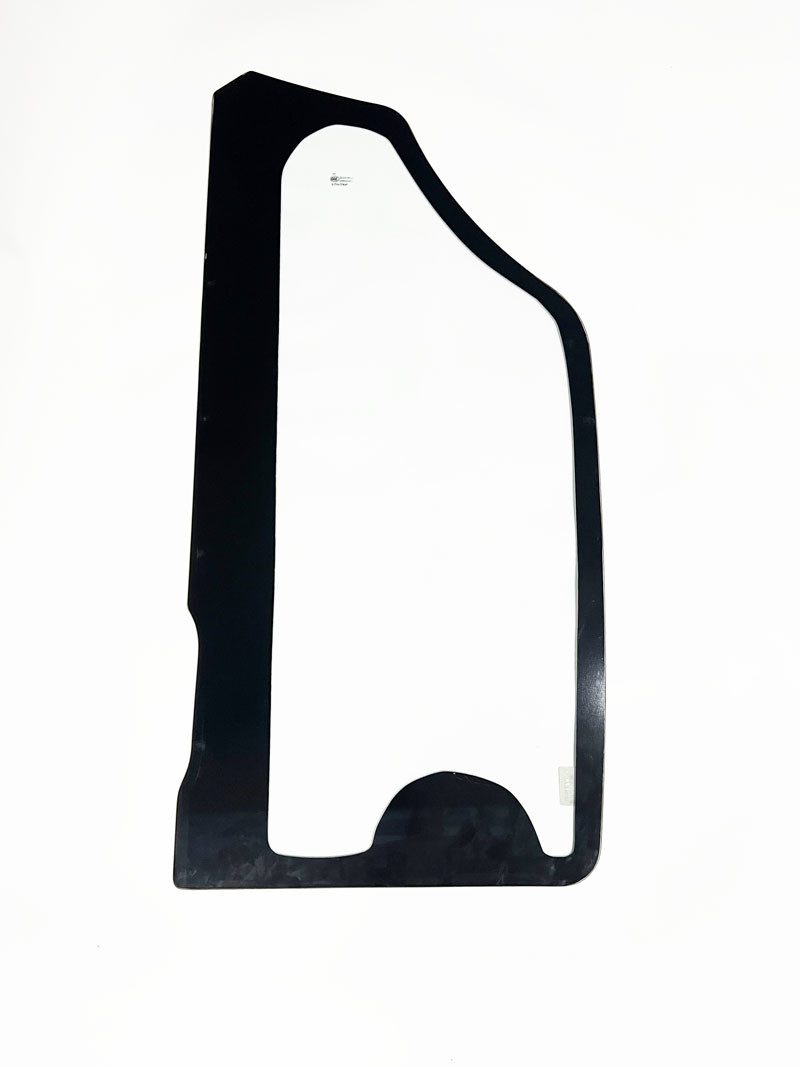Ya00001498 Excavator Cab Glass Left Door Rear Cab Glass Transparent