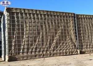 Wholesale Flood Military Barriers / Army Wall Bastion Barrier Sand Wall from china suppliers