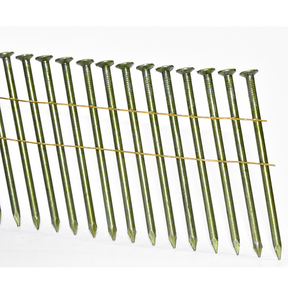 0.99"*2 1/2'' Smooth Shank Galvanized Coil Nails For Building Material