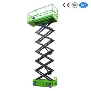 Wholesale 12m Automotive Self Propelled Scissor Lift Hydraulic Lift Platform 230Kg from china suppliers