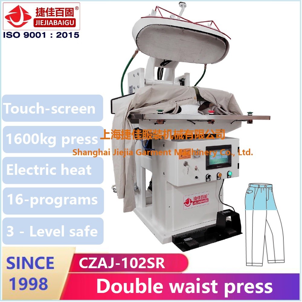 Jeans denim trousers Steam Industrial Trouser Pressing Machine legger