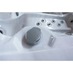 Ocean Wave Pure White Acrylic Rectangle Outdoor Bathtub SPA Tubs
